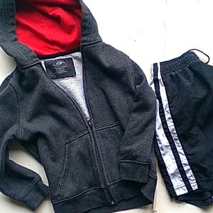 Starter Zipper Hoodie Size M (5/6) set